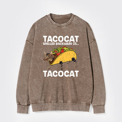 Vintage Taco & Cat Washed Sweatshirts