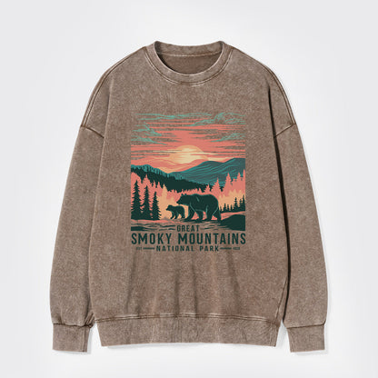 Tennessee Vacation Trip Washed Sweatshirts