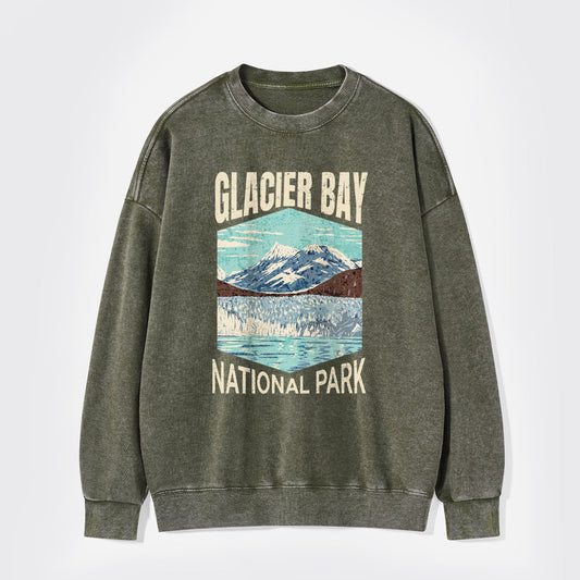 Glacier Bay National Park Washed Sweatshirts