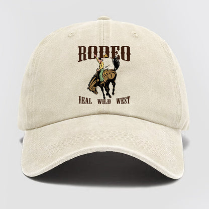 Rodeo Real Wild West Washed Baseball Cap