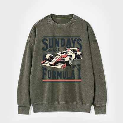 Formula 1 Race Day Coaster Washed Sweatshirts