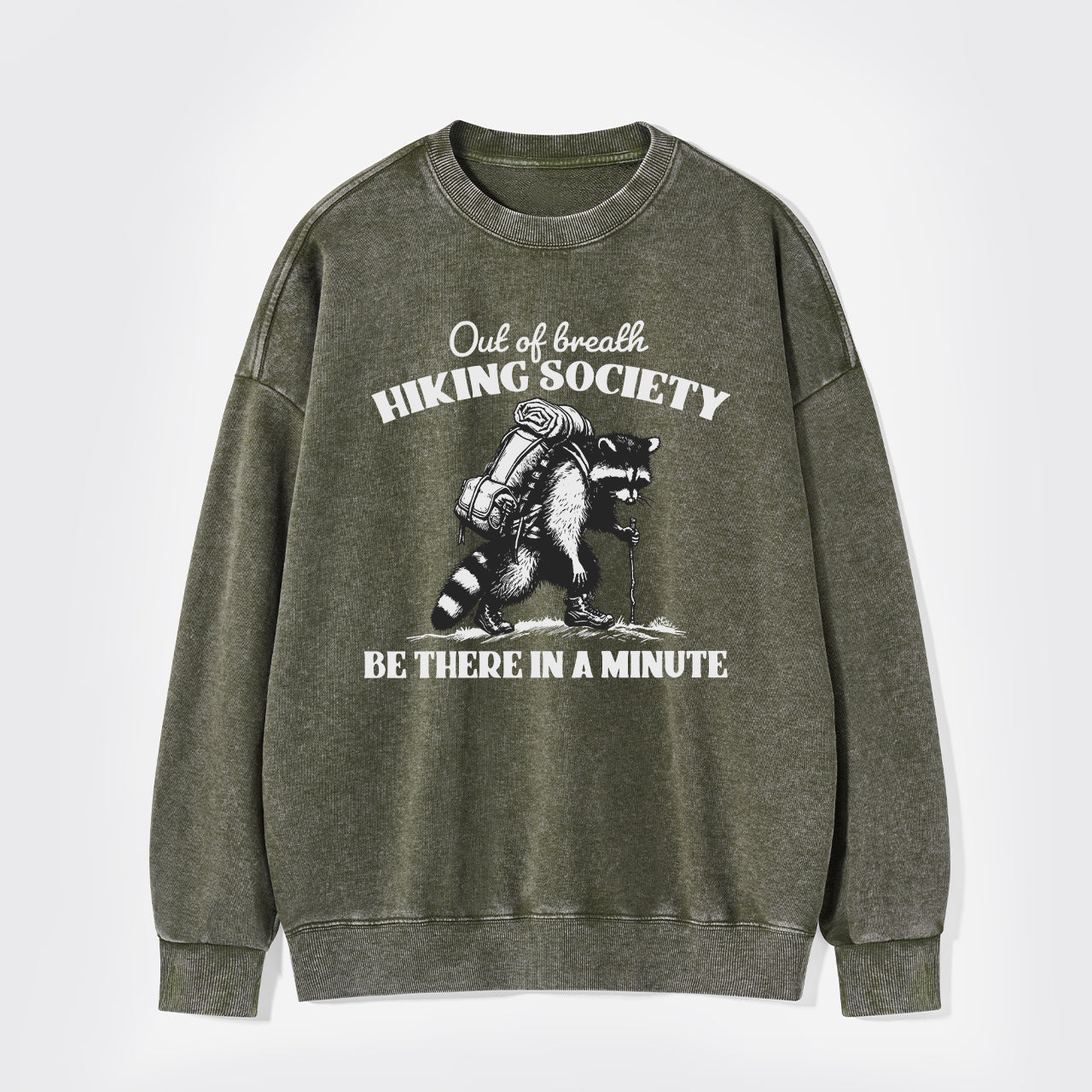 Out of Breath Hiking Society Washed Sweatshirts