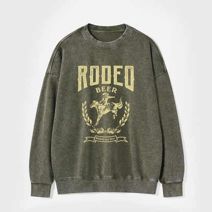 Rodeo Beer Washed Sweatshirts