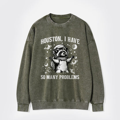 Space Explorer Washed Sweatshirts