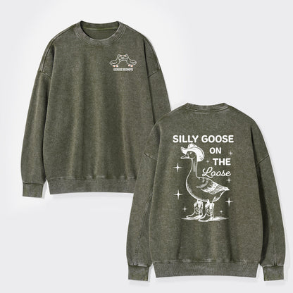Silly Goose Washed Sweatshirts