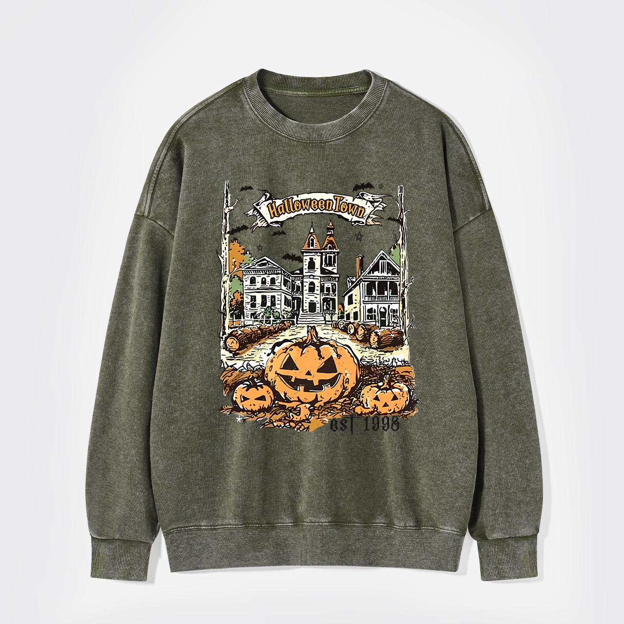 Welcome To Your Arrival Washed Sweatshirts