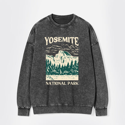 Yosemite Hiking Washed Sweatshirts