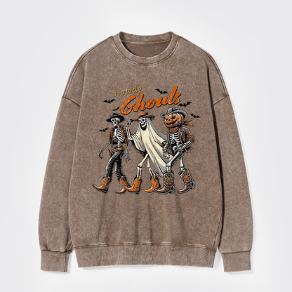 It's Our Turn,Halloween Washed Sweatshirts
