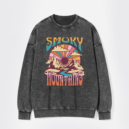 Great Smoky Mountains Washed Sweatshirts