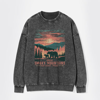 Tennessee Vacation Trip Washed Sweatshirts