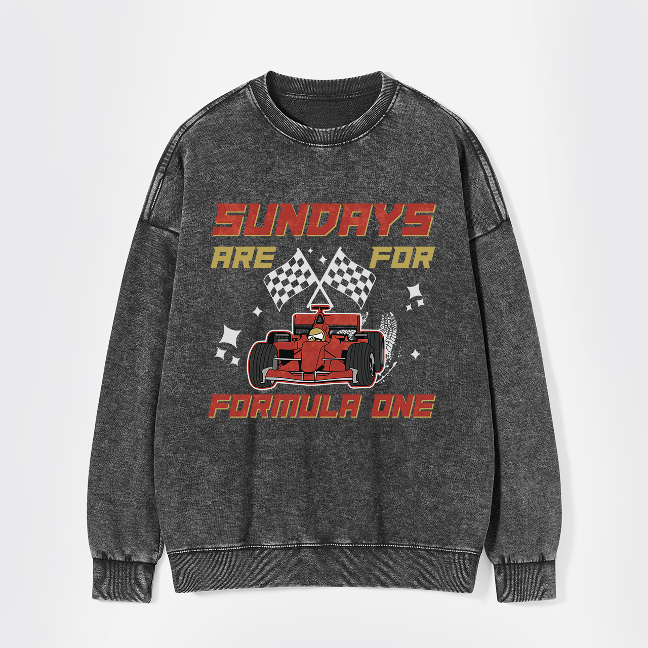 Sundays Are For F1 Racing Washed Sweatshirts