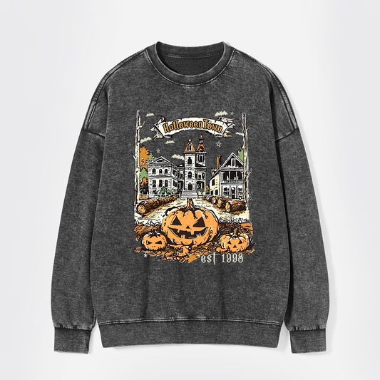 Welcome To Your Arrival Washed Sweatshirts