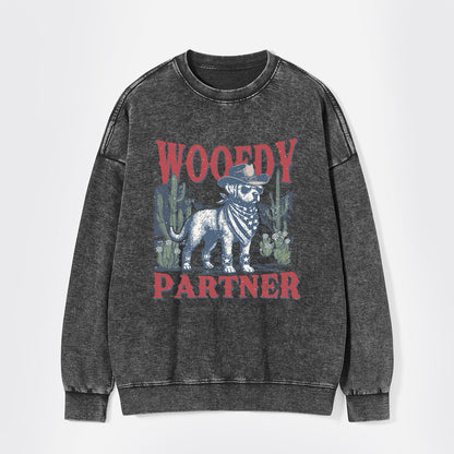 Woofdy Partner Washed Sweatshirts