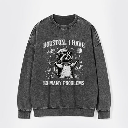 Space Explorer Washed Sweatshirts