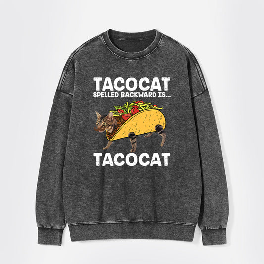 Vintage Taco & Cat Washed Sweatshirts