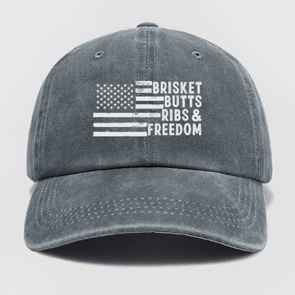 Bbq Gifts For Men, American Washed Baseball Cap