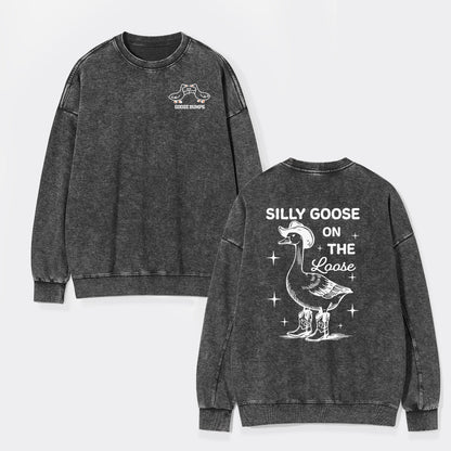 Silly Goose Washed Sweatshirts