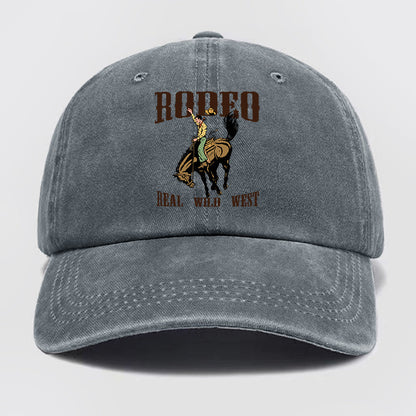 Rodeo Real Wild West Washed Baseball Cap