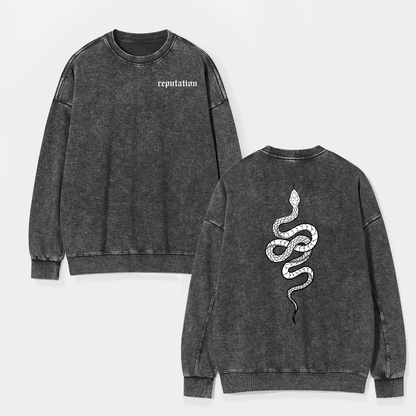 Reputation Look What You Made Me Do Washed Sweatshirts