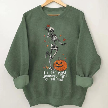 It's The Most Wondrful Time Halloween Sweatshirt