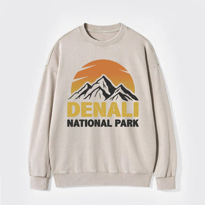 Denali National Park Washed Sweatshirts