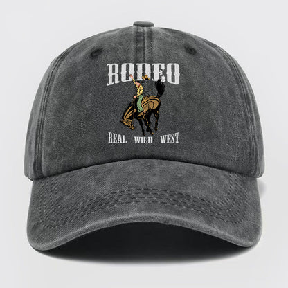 Rodeo Real Wild West Washed Baseball Cap