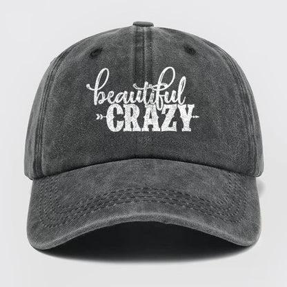 Beautiful Crazy Washed Baseball Cap