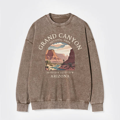 Arizona National Park Washed Sweatshirts