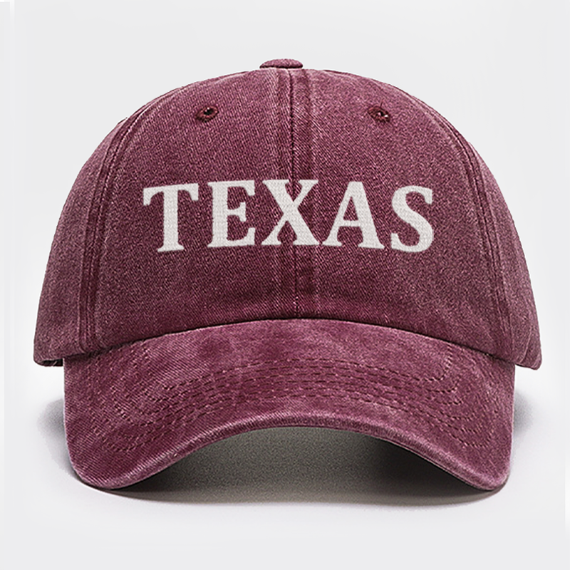 TEXAS Embroidered Baseball Cap