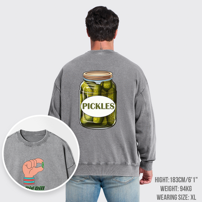 No Big Dill Washed Sweatshirts