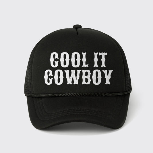 Cool It Cowboy Trucker Hat