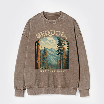 Sequoia National Park Washed Sweatshirts