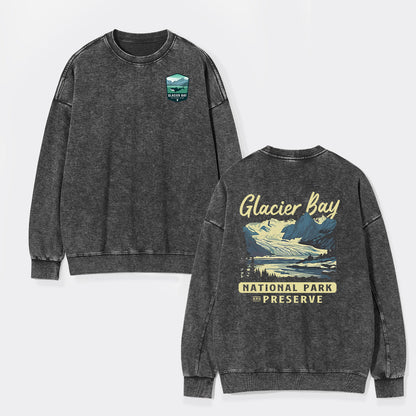 Glacier Bay National Park Washed Sweatshirts