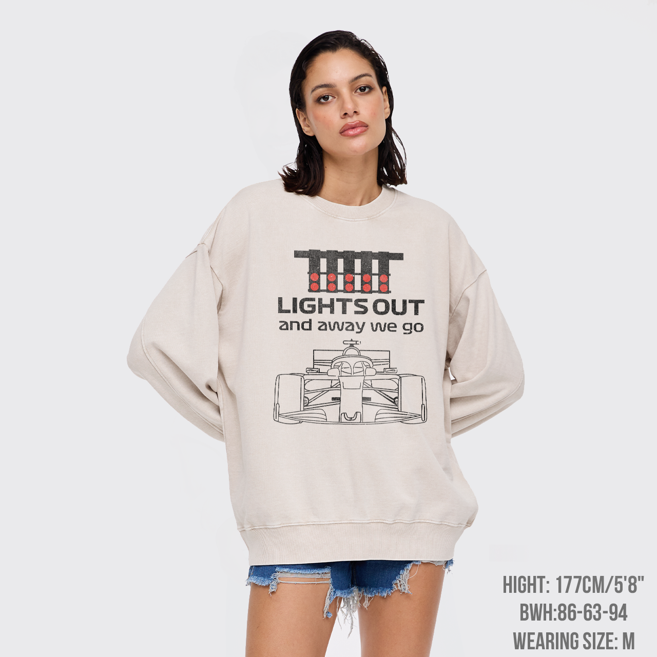 Lights Out Washed Sweatshirts