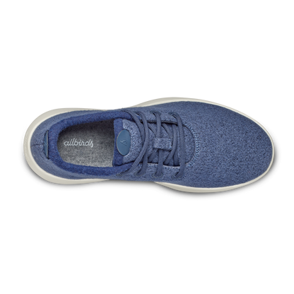 Women's Wool Runner Mizzle - Hazy Indigo (Natural White Sole)