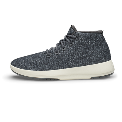 Women's Wool Runner-up Mizzle - Dark Grey (Natural White Sole)