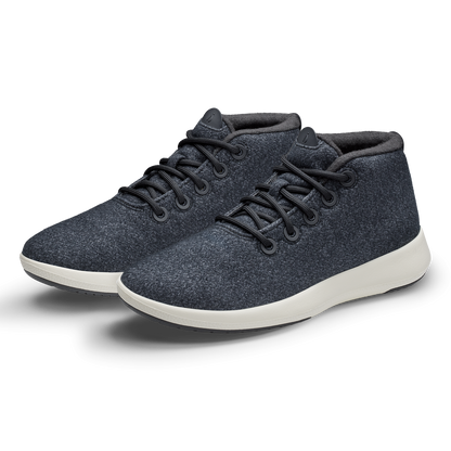 Women's Wool Runner-up Mizzle - Natural Black (Natural White Sole)