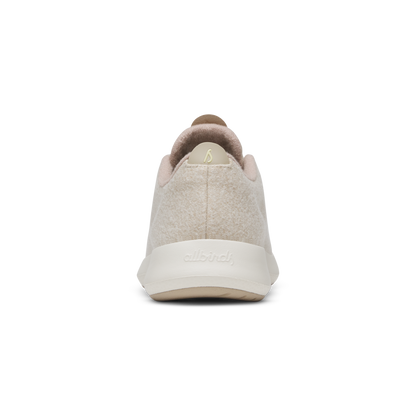 Women's Wool Runner Mizzle - Stony Cream (Natural White Sole)