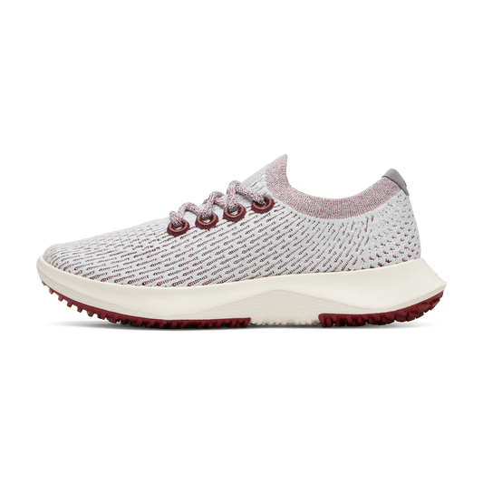 Women's Tree Dasher 2 - Blizzard/Thunder Red (Natural White Sole)