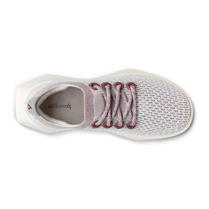 Women's Tree Dasher 2 - Blizzard/Thunder Red (Natural White Sole)