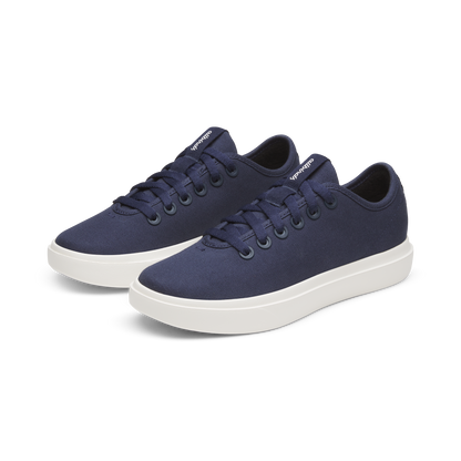 Women's Canvas Piper - Deep Navy (Natural White Sole)