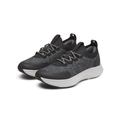 Women's Wool Strider - Dark Grey (Light Grey Sole)