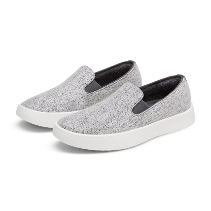 Women's Wool Cruiser Slip On - Medium Grey (Blizzard Sole)