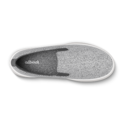 Women's Wool Cruiser Slip On - Medium Grey (Blizzard Sole)
