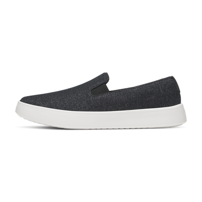 Women's Wool Cruiser Slip On - Natural Black (Blizzard Sole)