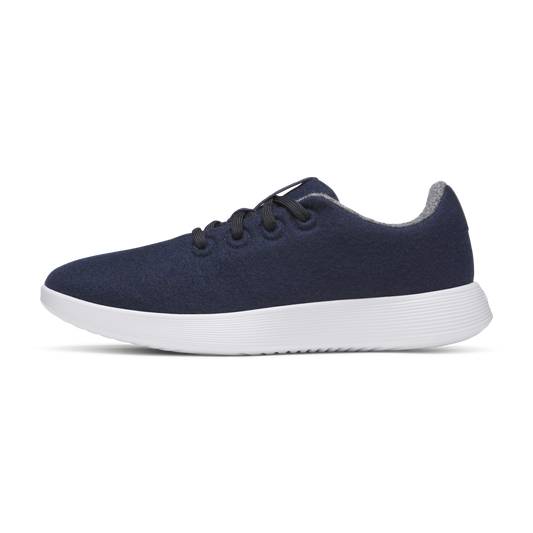 Women's Wool Runner NZ - Dark Navy (Blizzard Sole)