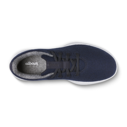 Women's Wool Runner NZ - Dark Navy (Blizzard Sole)