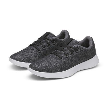 Women's Wool Runner NZ - Dark Grey (Light Grey Sole)