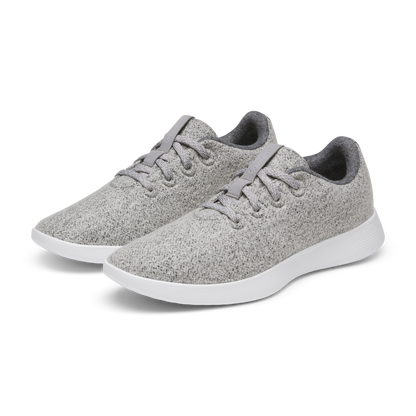 Women's Wool Runner NZ - Medium Grey (Blizzard Sole)