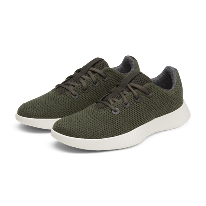 Women's Tree Runner NZ - Thunder Green (Natural White Sole)